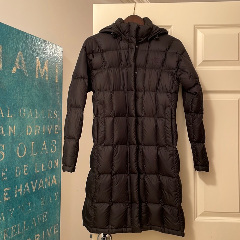 North Face Long Puffer Coat